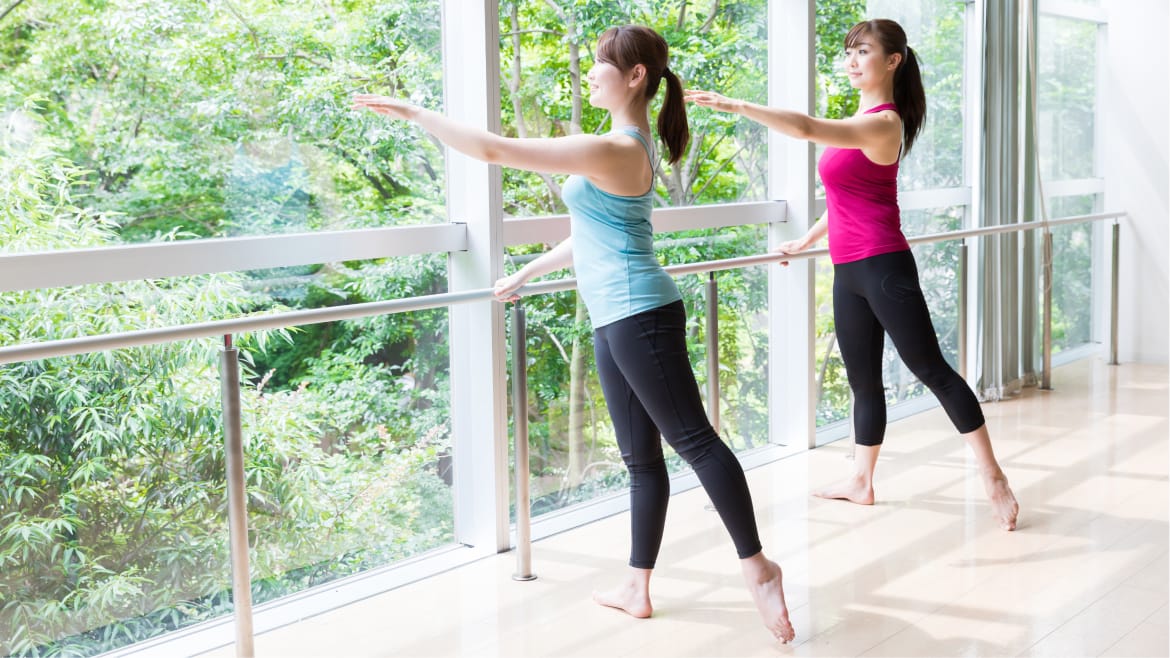 バレエレッスン風景